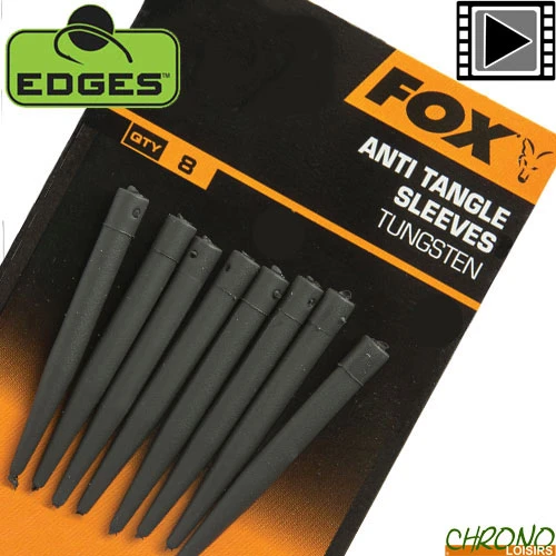 Anti Tangle Fox Edges Tungsten Sleeve Standard (par 8) 3 Anti Tangle Fox Edges Tungsten Sleeve Standard (par 8)