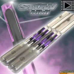 Coffret Korda 4 Hangers New Stow MKII Pourpre