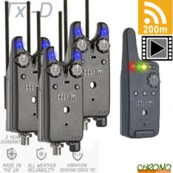 Pack Delkim New Txi-D 3D Bleu Safe-D Carbon Snag Bars