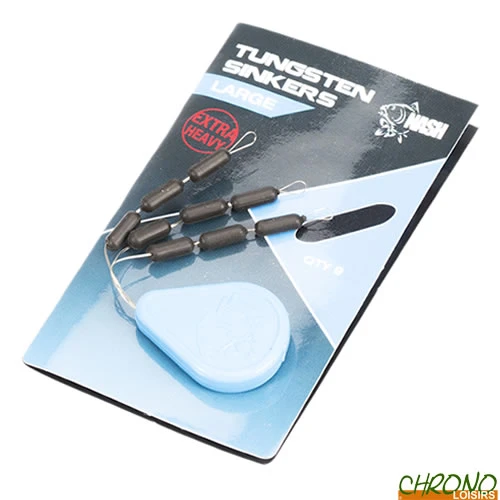 Lest Nash Tungsten Sinkers (par 9) 3 Lest Nash Tungsten Sinkers (par 9)