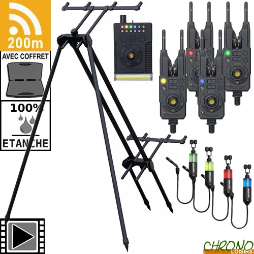Pack Détection Prologic 4D Fulcrum Tri-Sky K3 3 Pack Détection Prologic 4D Fulcrum Tri-Sky K3