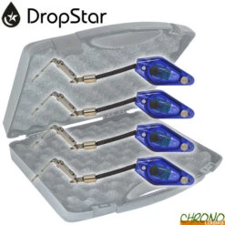 Coffret Carpsounder 4 Hangers Lumineux Dropstar DR-LX2 Bleu