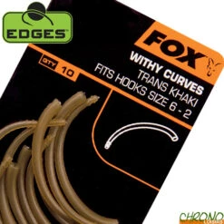 Adaptateur Fox Edges Withy Curve Pour Hçs 2 à 6 (par 10)