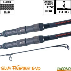 Canne Carp Design Slim Fighter Evo 50mm 13' 3.5lbs (les 2)