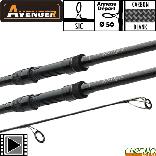 Canne Prologic C1 Avenger 50mm 12' 3.5lbs (les 2) 3 Canne Prologic C1 Avenger 50mm 12' 3.5lbs (les 2)