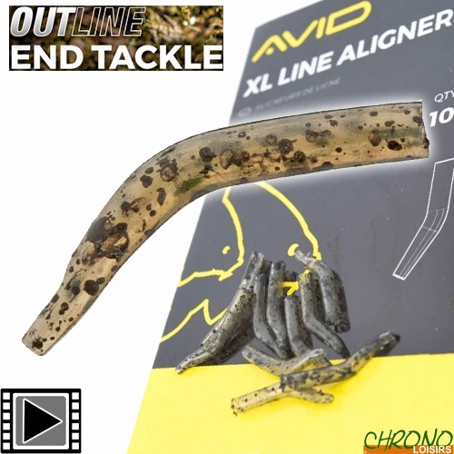 Adaptateur Avid Carp Line Aligners XL (par 10) 3 Adaptateur Avid Carp Line Aligners XL (par 10)