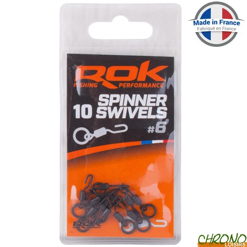 Emerillon ROK Spinner Swivel (par 10) 3 Emerillon ROK Spinner Swivel (par 10)