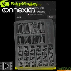Stops Appâts RidgeMonkey Connexion Boilie Extenders Clear (par 2)