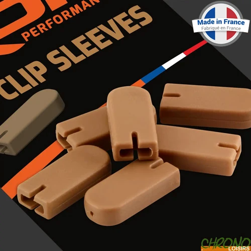 Cache Agrafe ROK Clip Sleeve Brown (par 10) 3 Cache Agrafe ROK Clip Sleeve Brown (par 10)