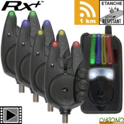 Coffret Fox Centrale 4 Détecteurs Micron Rx+