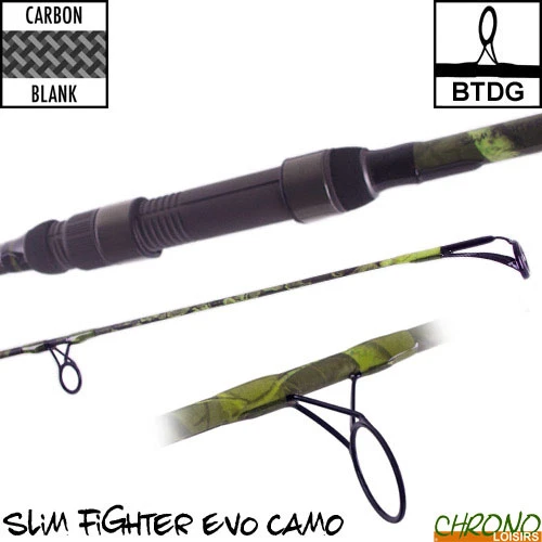 Canne Carp Design Slim Fighter Evo Camo 10' 3.5lbs 3 Canne Carp Design Slim Fighter Evo Camo 10' 3.5lbs