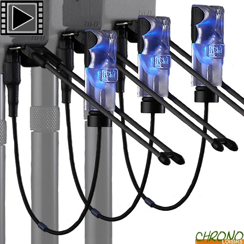 Hanger Delkim Nitelite Set Illuminated Bleu (les 3) 3 Hanger Delkim Nitelite Set Illuminated Bleu (les 3)