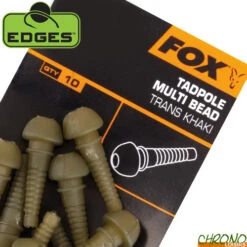 Tétine Fox Edges Tadpole Multi Bead Khaki (par 10)