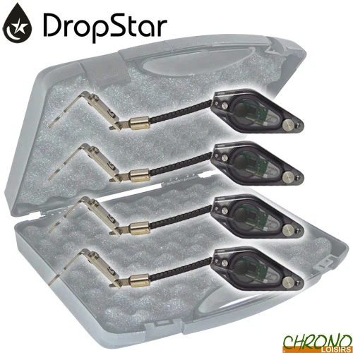 Coffret Carpsounder 4 Hangers Lumineux Dropstar DR-LX2 Noir 3 Coffret Carpsounder 4 Hangers Lumineux Dropstar DR-LX2 Noir