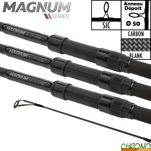 Canne Carp Spirit Magnum X1 50mm 13' 3.5lbs (les 3) 3 Canne Carp Spirit Magnum X1 50mm 13' 3.5lbs (les 3)