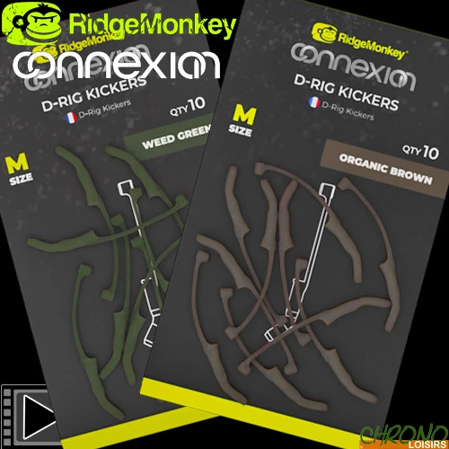Adaptateur RidgeMonkey Connexion D-Rig Kickers Medium (par 10) 3 Adaptateur RidgeMonkey Connexion D-Rig Kickers Medium (par 10)