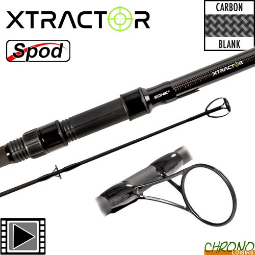 Canne Sonik Xtractor Spod 9' 4.5lbs 3 Canne Sonik Xtractor Spod 9' 4.5lbs