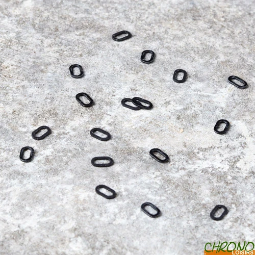 Anneaux Extra Carp Oval Rig Rings (par 20) 3 Anneaux Extra Carp Oval Rig Rings (par 20)