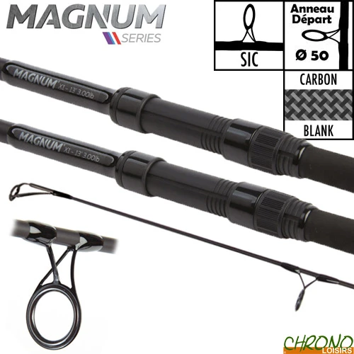 Canne Carp Spirit Magnum X1 50mm 12' 3.5lbs (les 2) 3 Canne Carp Spirit Magnum X1 50mm 12' 3.5lbs (les 2)