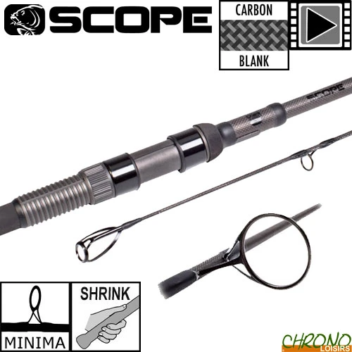 Canne Nash New Scope S 9' 3.5lbs Full Shrink 3 Canne Nash New Scope S 9' 3.5lbs Full Shrink