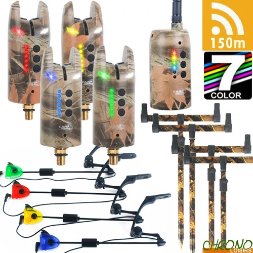 Pack Détection Carp Design Goal Post Darkness 4D Camo Blade 3 Pack Détection Carp Design Goal Post Darkness 4D Camo Blade