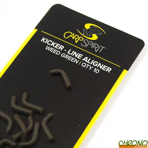 Adaptateur Carp Spirit Kicker Line Aligner Weed Green (par 10) 3 Adaptateur Carp Spirit Kicker Line Aligner Weed Green (par 10)