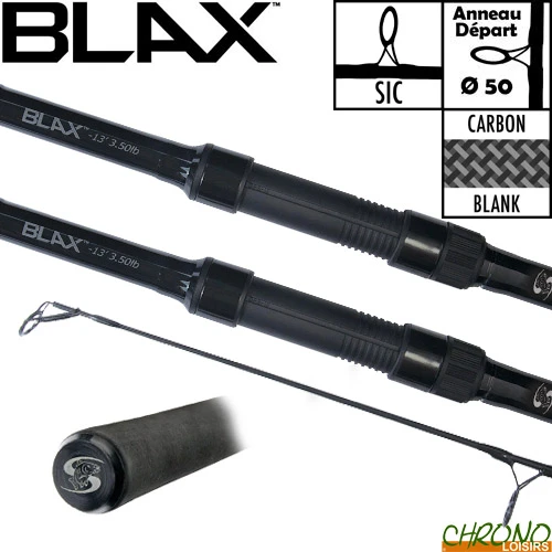Canne Carp Spirit Blax 50mm 13' 3.5lbs (les 2) 3 Canne Carp Spirit Blax 50mm 13' 3.5lbs (les 2)
