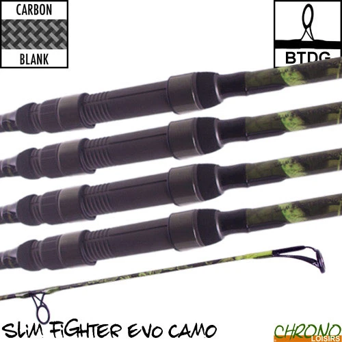 Canne Carp Design Slim Fighter Evo Camo 10' 3.5lbs (les 4) 3 Canne Carp Design Slim Fighter Evo Camo 10' 3.5lbs (les 4)