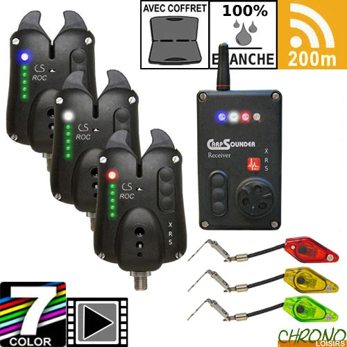 Set Electronique Carpsounder 3D Roc XRS-ACC Dropstar DR-LX2 Mini 3 Set Electronique Carpsounder 3D Roc XRS-ACC Dropstar DR-LX2 Mini