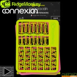 Stops Appâts RidgeMonkey Connexion Boilie Extenders Multi Coulours (par 3)