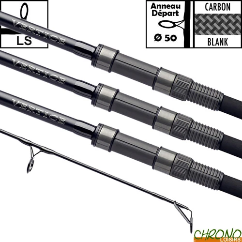 Canne Daiwa Vertice Carp 50mm 12' 3.5lbs (les 3) 3 Canne Daiwa Vertice Carp 50mm 12' 3.5lbs (les 3)