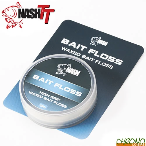 Fil Dentaire Nash Waxed Bait Floss 50m 3 Fil Dentaire Nash Waxed Bait Floss 50m