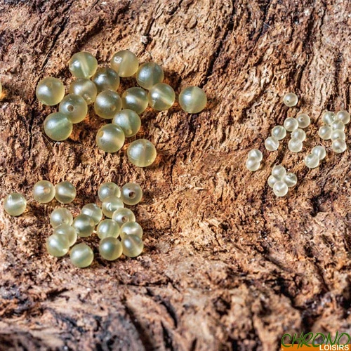 Perle Extra Carp Rubber Beads Set (par 100) 3 Perle Extra Carp Rubber Beads Set (par 100)