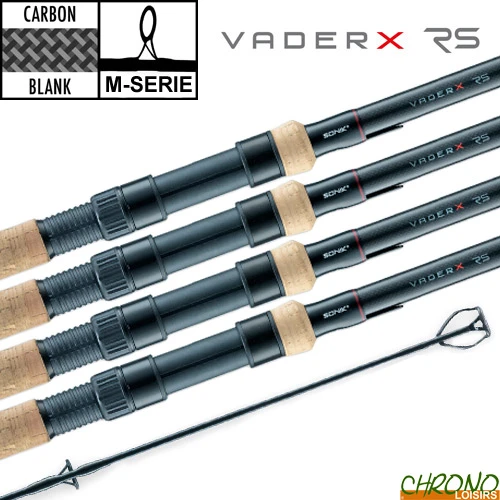Canne Sonik VaderX 10' 3lbs Full Cork (les 4) 3 Canne Sonik VaderX 10' 3lbs Full Cork (les 4)