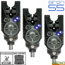 Coffret Nash 3 Détecteurs Siren S5 Digital Blue