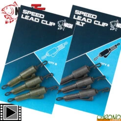 Clip Plomb Nash Speed Lead Clip (par 8)