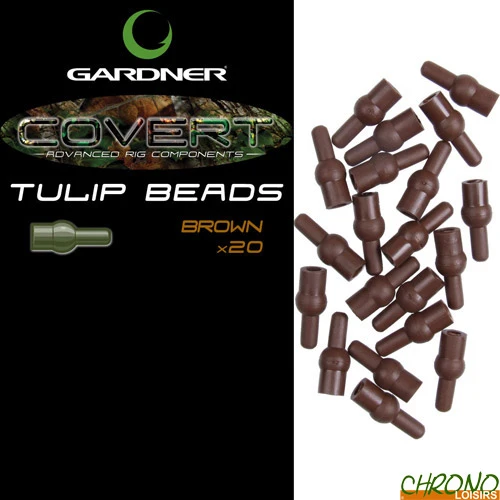 Perle Gardner Tulipe Marron (par 20) 3 Perle Gardner Tulipe Marron (par 20)