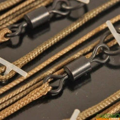 Montage Korda Leadcore Emerillon Anneau 1m (par 3)