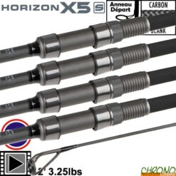Canne Fox Horizon X5 S 12' 3.25lbs Full Shrink (les 4)