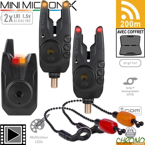 Set Electronique Fox Mini Micron X 2D Dinky Bobbins 3 Set Electronique Fox Mini Micron X 2D Dinky Bobbins