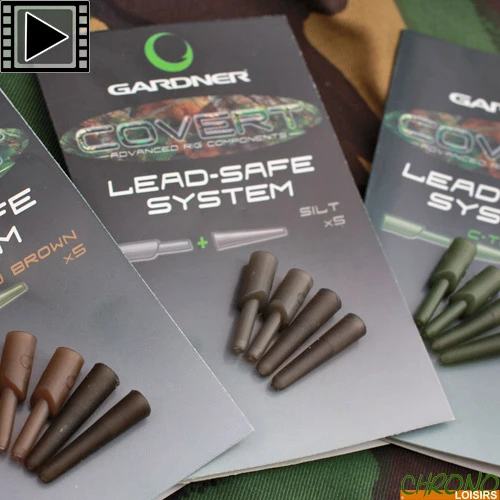 Clip Plomb Gardner Covert Lead Safe System (par 5) 3 Clip Plomb Gardner Covert Lead Safe System (par 5)