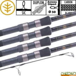 Canne Wychwood Extremis 50mm 12' 3.5lbs Full Duplon (les 4)