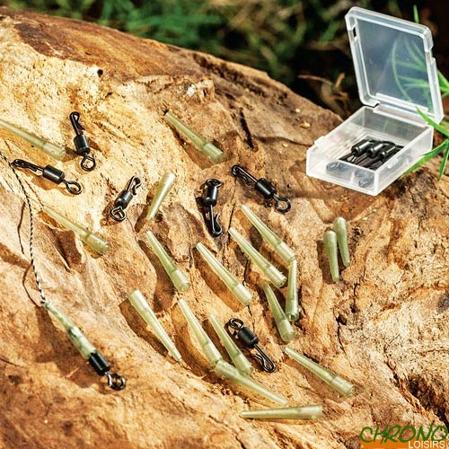 Emerillon Extra Carp Quick Change & Mini Sleeves (par 10) 3 Emerillon Extra Carp Quick Change & Mini Sleeves (par 10)