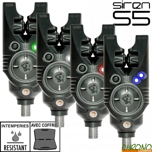 Coffret Nash 4 Détecteurs Siren S5 Digital Color 3 Coffret Nash 4 Détecteurs Siren S5 Digital Color