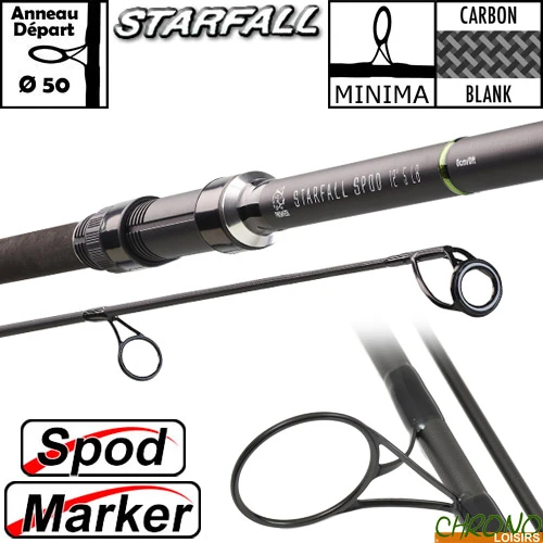 Canne Prowess Starfall Spod/Marker 50mm 12' 5lbs 3 Canne Prowess Starfall Spod/Marker 50mm 12' 5lbs