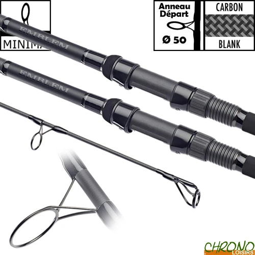 Canne Daiwa New Emblem Carp 50mm 13' 3.5lbs (les 2) 3 Canne Daiwa New Emblem Carp 50mm 13' 3.5lbs (les 2)