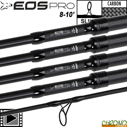 Canne Fox EOS Pro Traveller 8-10' 3.5lbs Full Shrink (les 4) 3 Canne Fox EOS Pro Traveller 8-10' 3.5lbs Full Shrink (les 4)