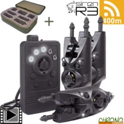 Coffret Nash Centrale Siren R3 + 3 Détecteurs R3 Clear