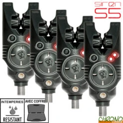 Détecteur Nash Siren S5 Digital Rouge (les 4)