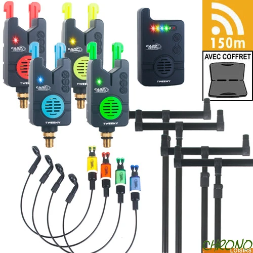 Pack Détection Carp Design Goal Post Tweeny 4D Neon Slim 3 Pack Détection Carp Design Goal Post Tweeny 4D Neon Slim